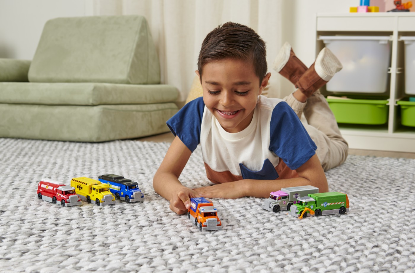 PATRULA CATELUSILOR VEHICULE METALICE CAMION CHASE