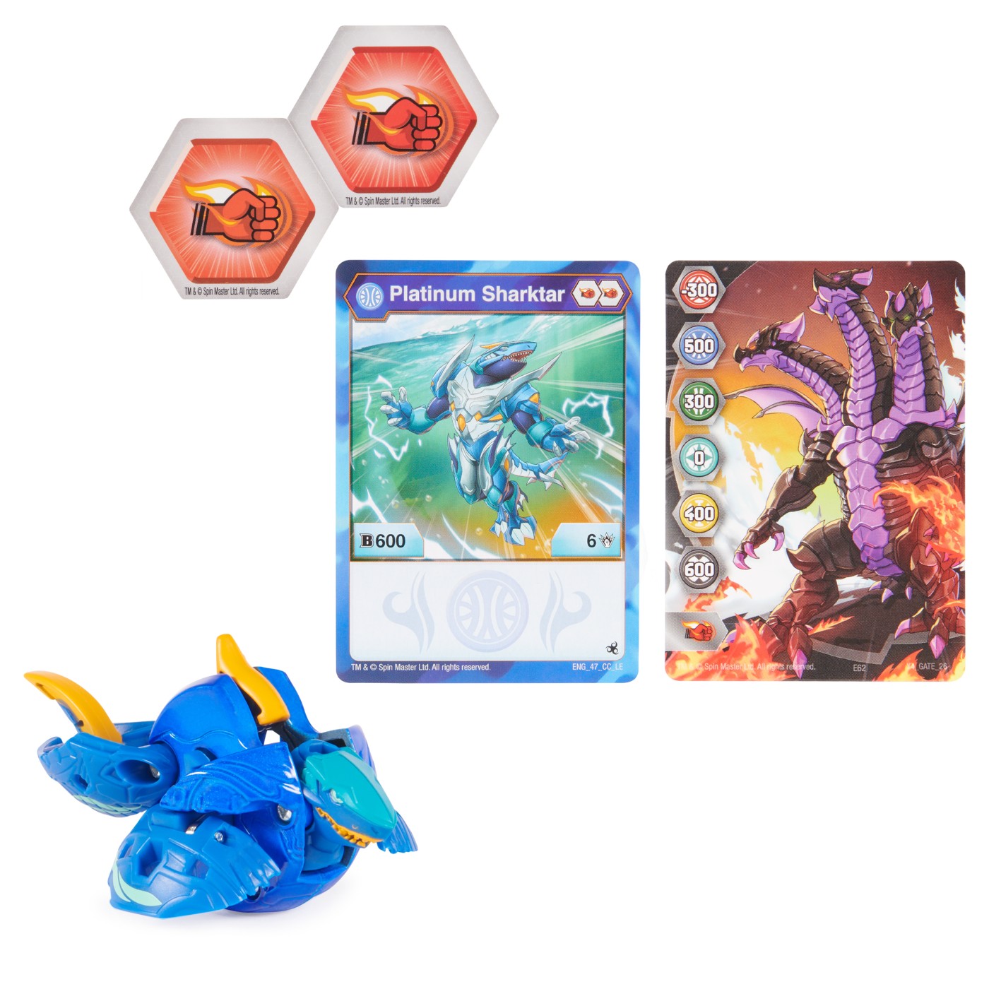 BAKUGAN S5 PLATINUM SHARKTAR