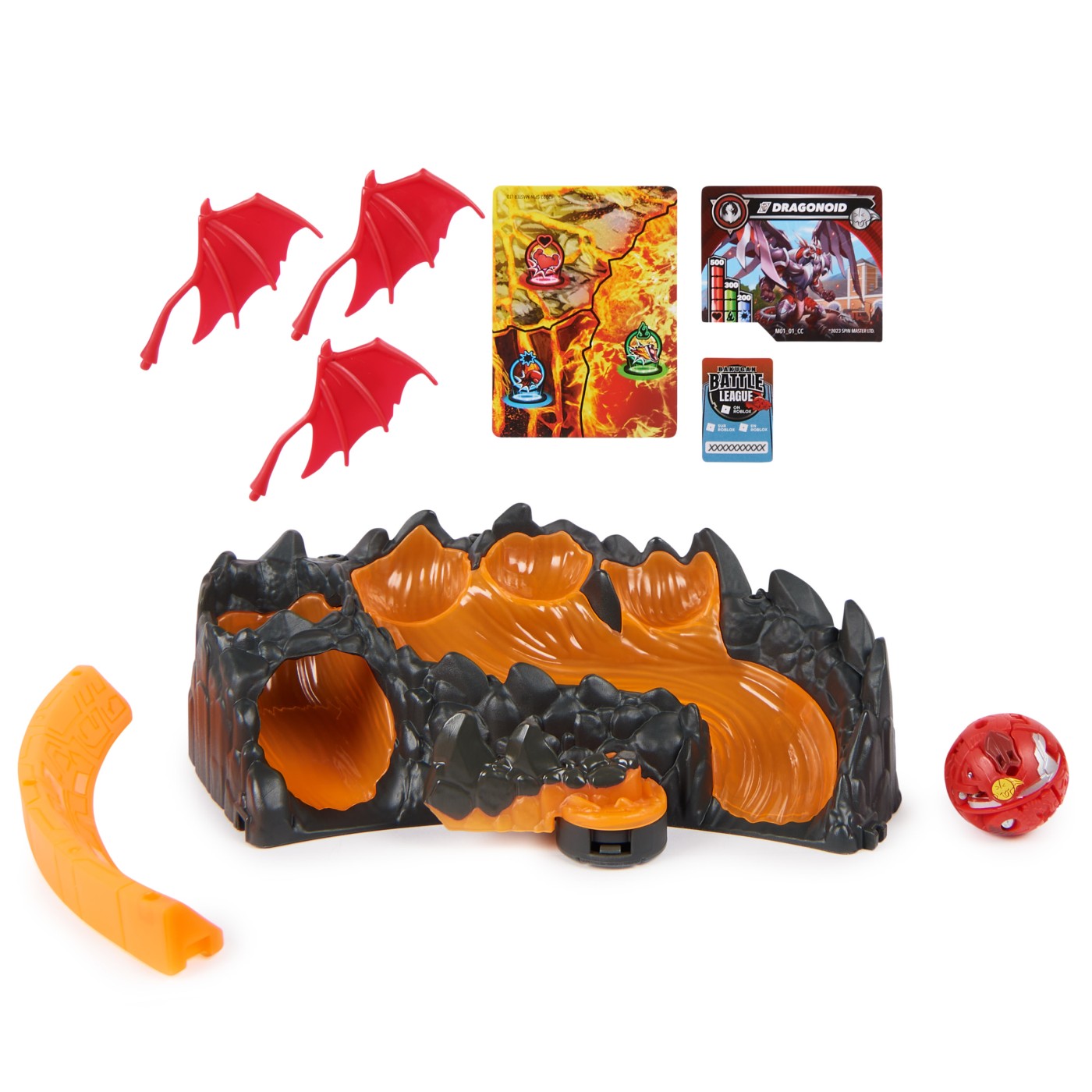BAKUGAN SET DE ANTRENAMENT TITANIUM DRAGONOID
