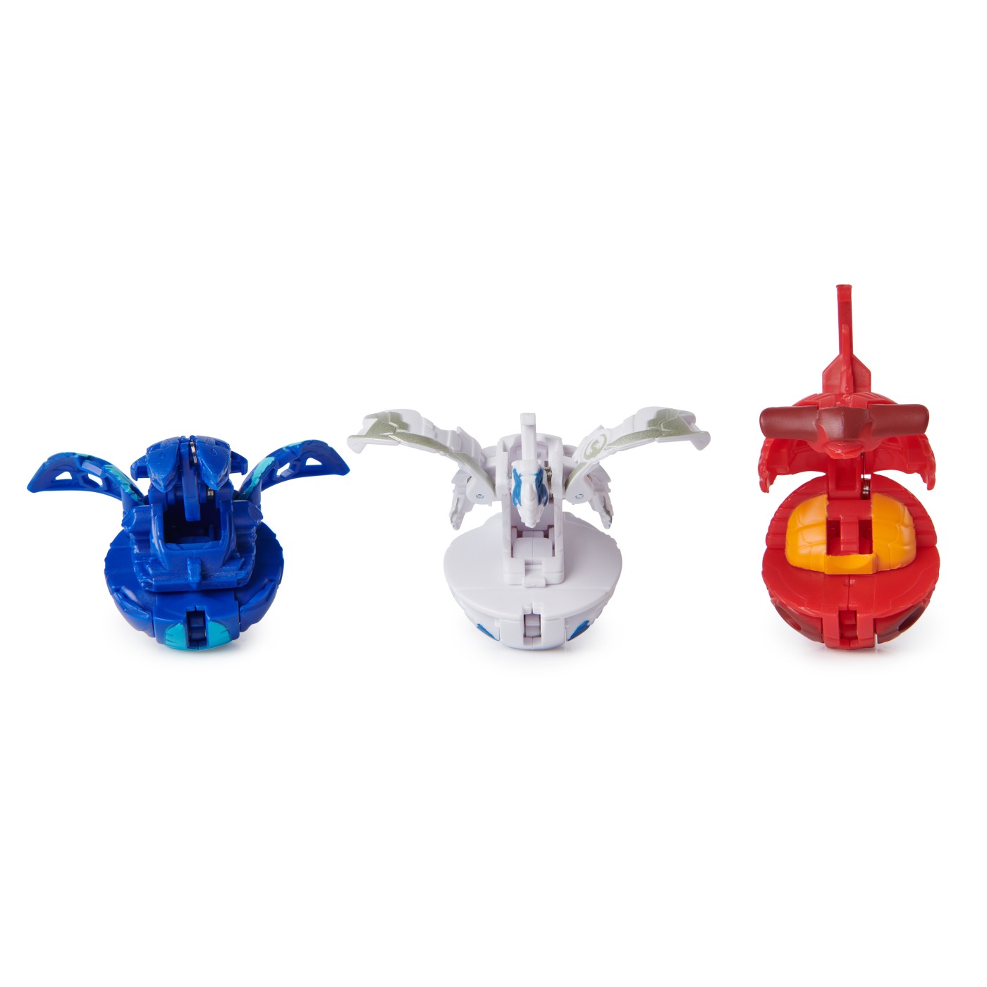 BAKUGAN SET DE LUPTA BRUISER, DRAGONOID, HAMMERHEAD, TITANIUM DRAGONOID SI NILLIOUS