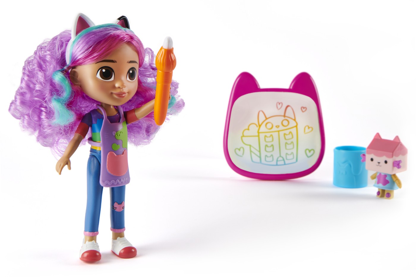 GABBYS DOLLHOUSE PAPUSA GABBY SI SET DE CREATIE