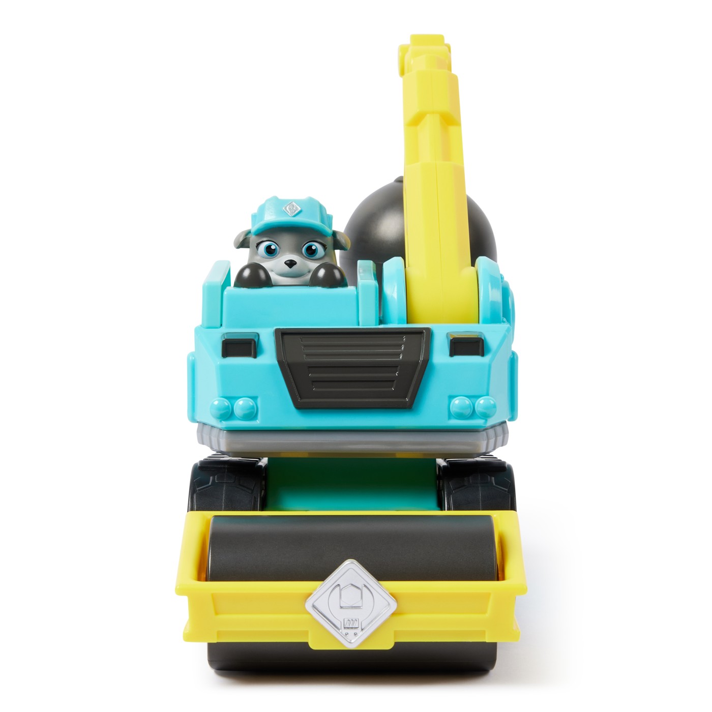 PATRULA CATELUSILOR RUBBLE AND CREW MOTOR SI TRACTORUL CU BILA DE DEMOLARE