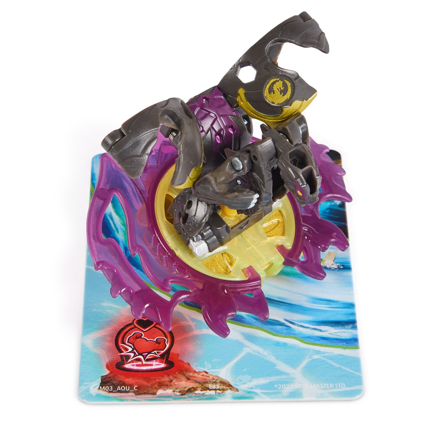 Bakugan Starter Pack Dragonoid cu Titanium Hammerhead si Butterclaw