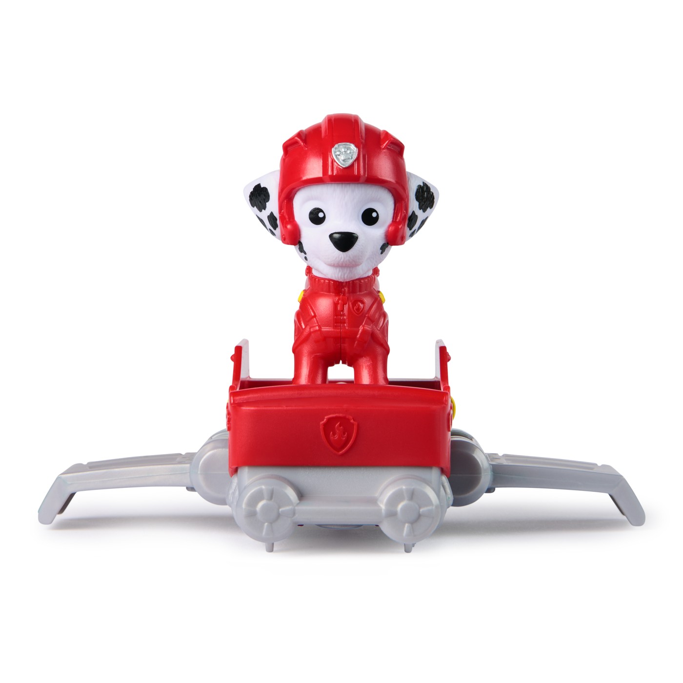 PATRULA CATELUSILOR ACTION PUPS SET VEHICUL DE SALVARE HOVERBOARD SI FIGURINA MARSHALL 5 CM