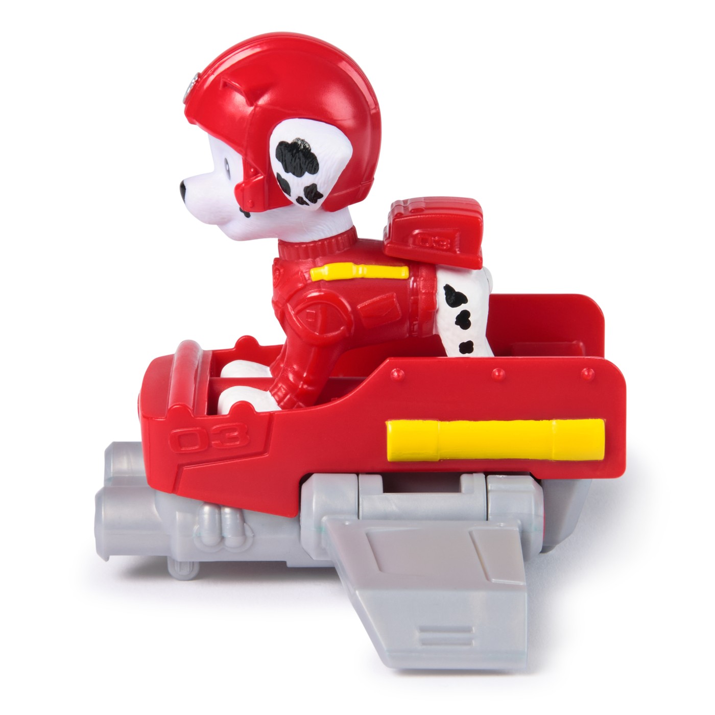 PATRULA CATELUSILOR ACTION PUPS SET VEHICUL DE SALVARE HOVERBOARD SI FIGURINA MARSHALL 5 CM