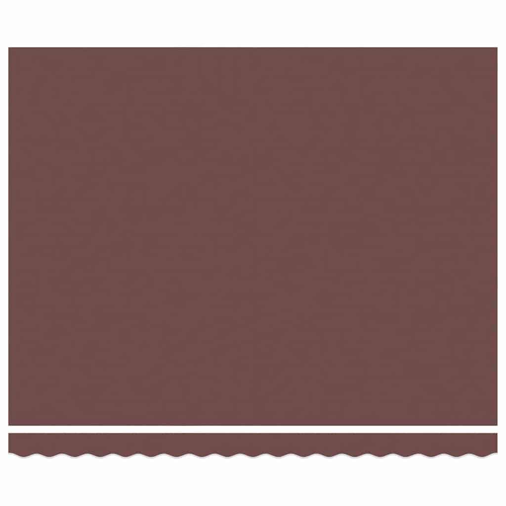 Copertină retractabilă manual, maro, 400x300 cm GartenMobel Dekor