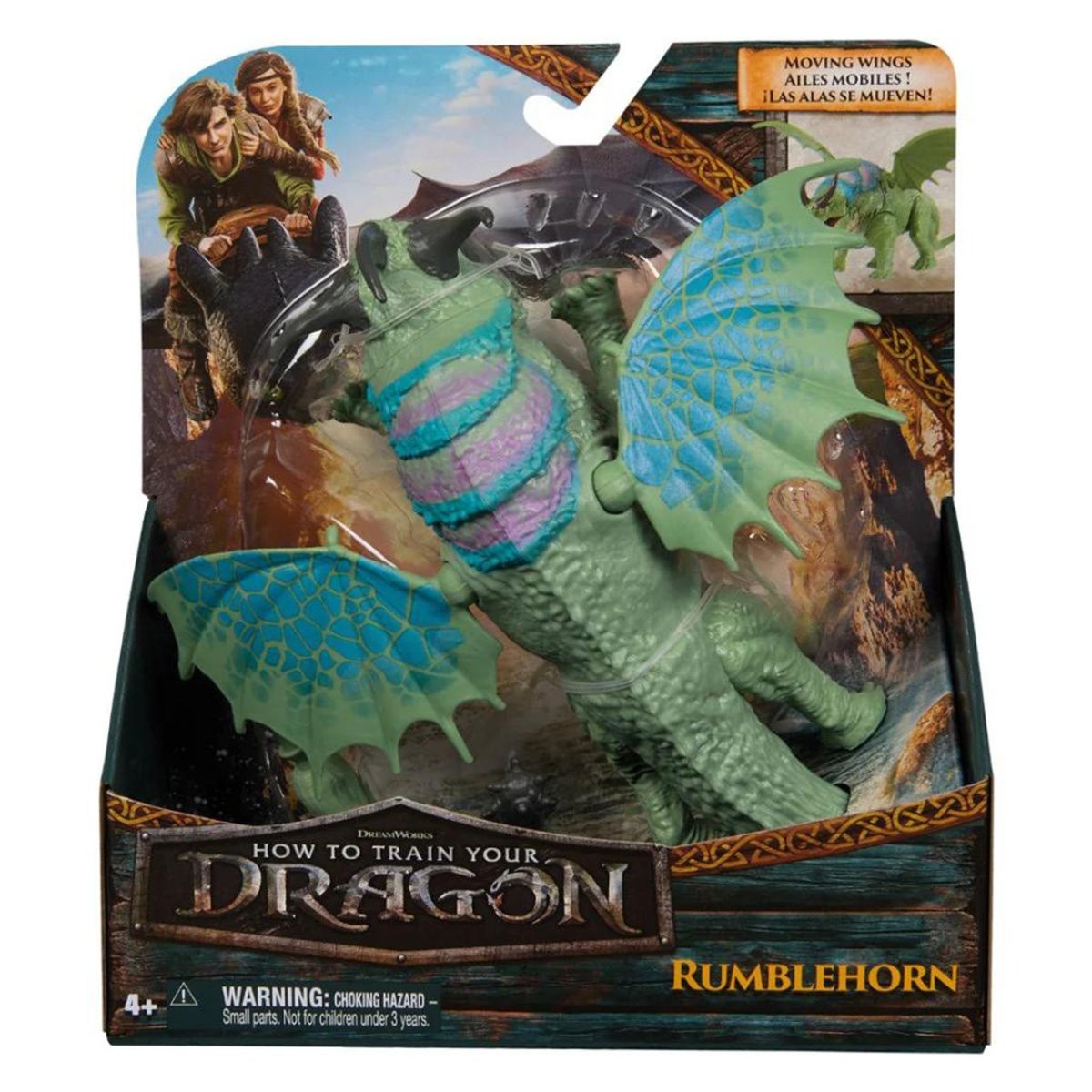 CUM SA ITI DRESEZI DRAGONUL FIGURINA RUMBLEHORN 20CM