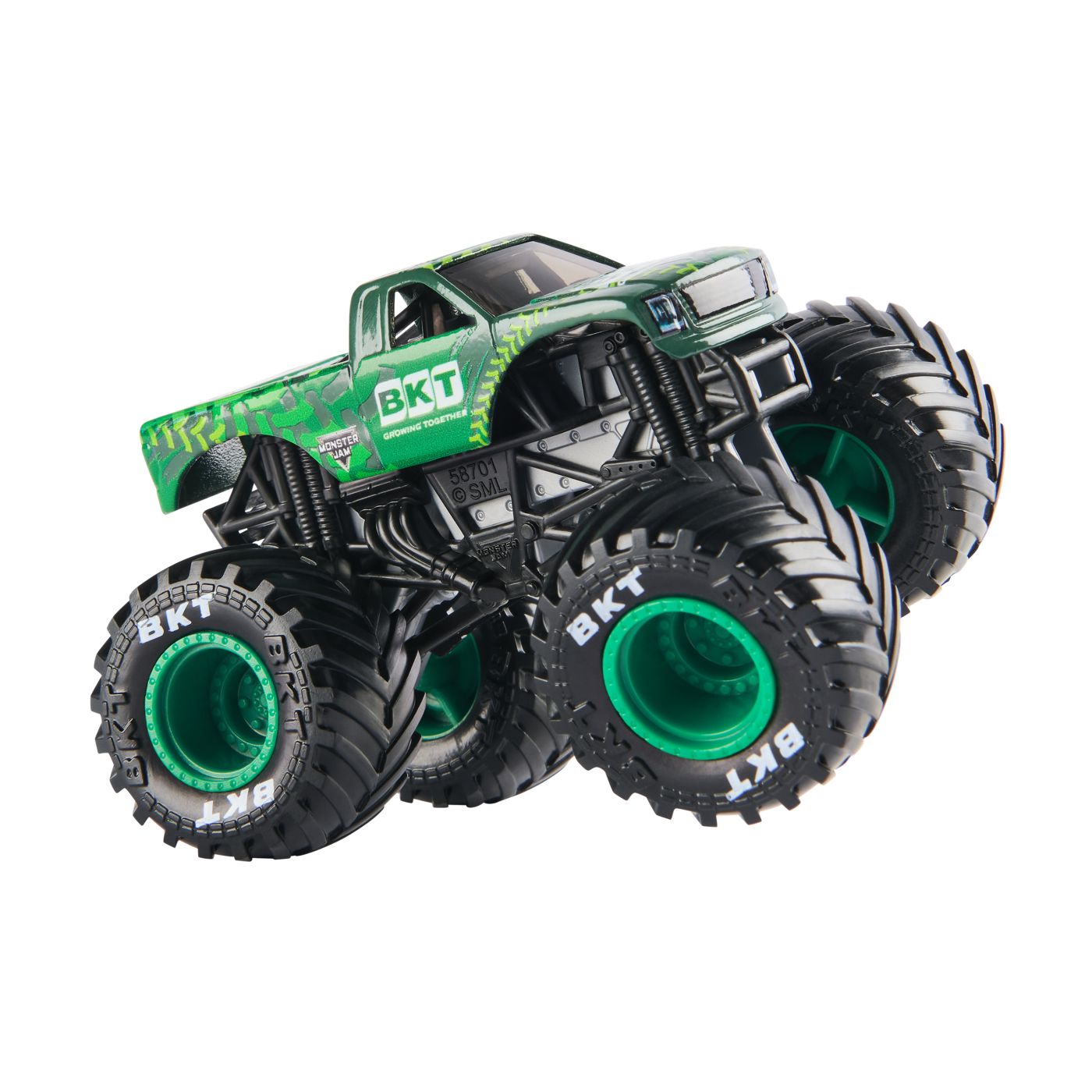 MONSTER JAM MASINUTA METALICA BKT GROWING TOGETHER SCARA 1 LA 64