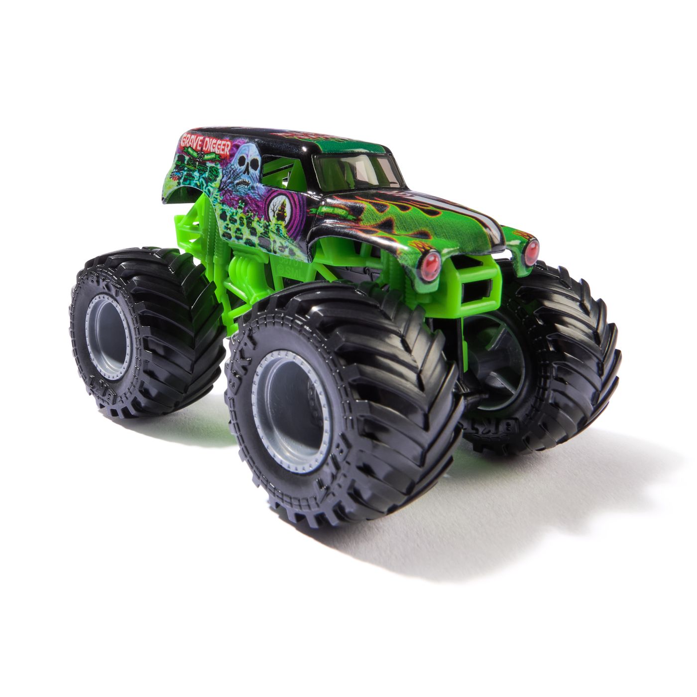 MONSTER JAM MASINUTA METALICA GRAVE DIGGER SCARA 1 LA 64