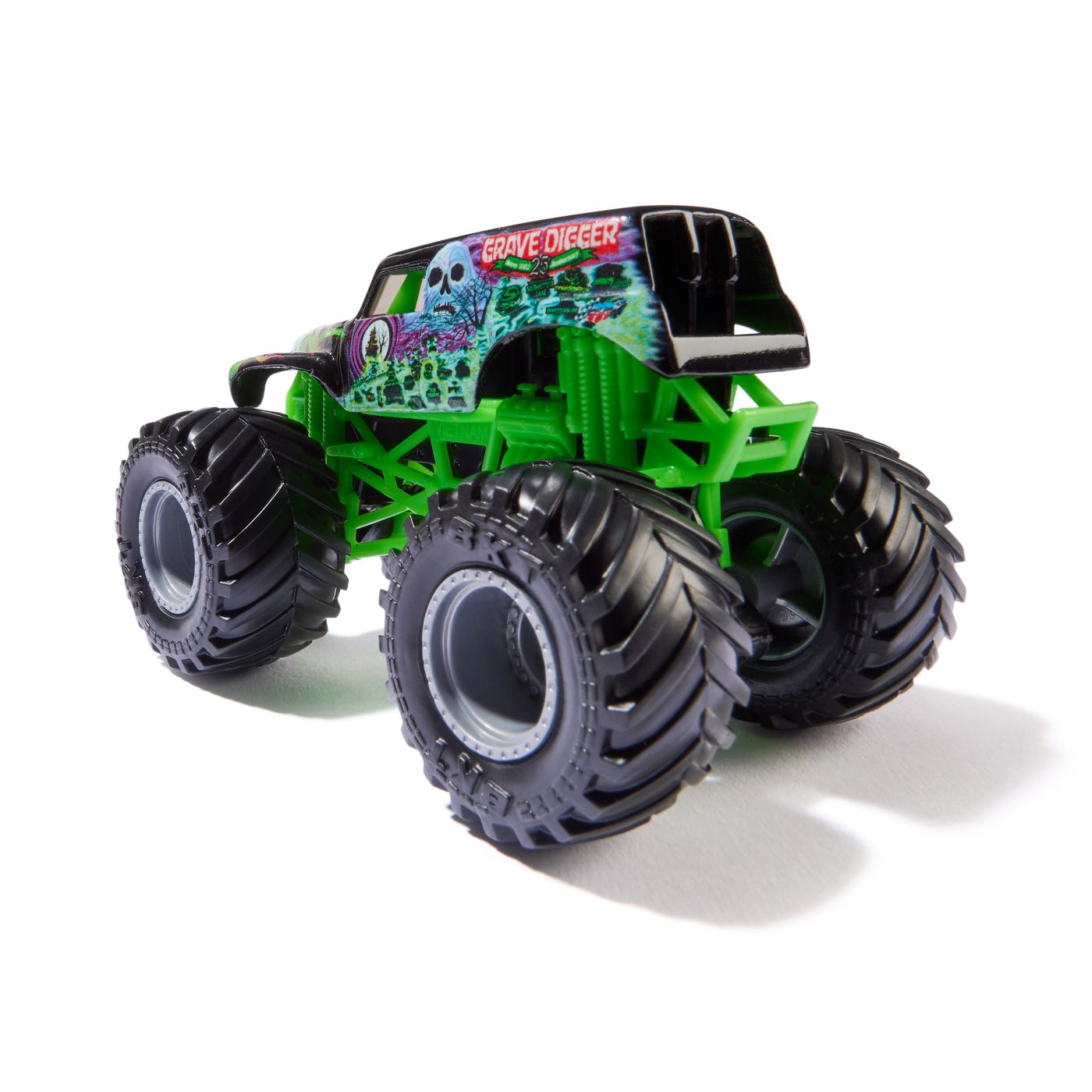 MONSTER JAM MASINUTA METALICA GRAVE DIGGER SCARA 1 LA 64