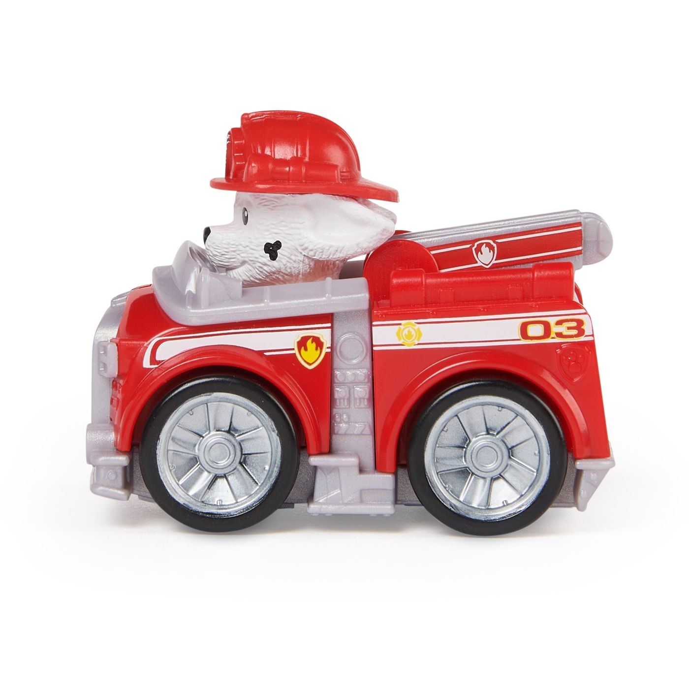 PATRULA CATELUSILOR PUP SQUAD RACERS VEHICUL CU FIGURINA MARSHALL