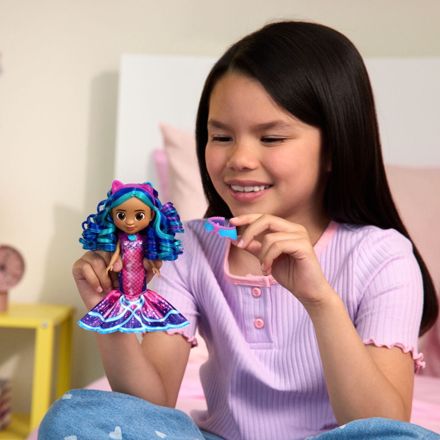 GABBYS DOLLHOUSE FILMUL PAPUSA SIRENA CU ACCESORII