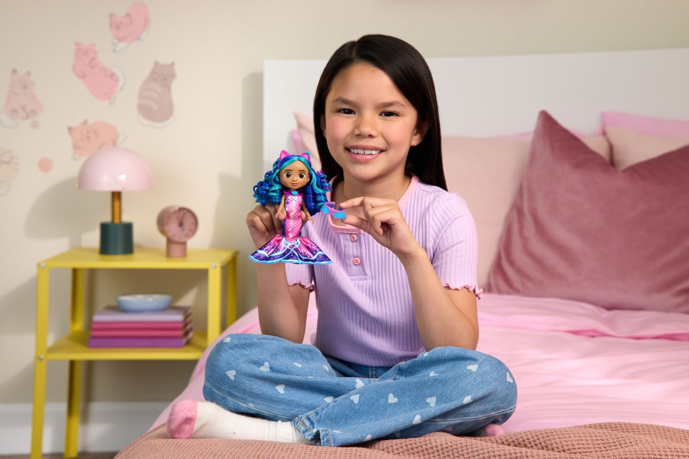 GABBYS DOLLHOUSE FILMUL PAPUSA SIRENA CU ACCESORII