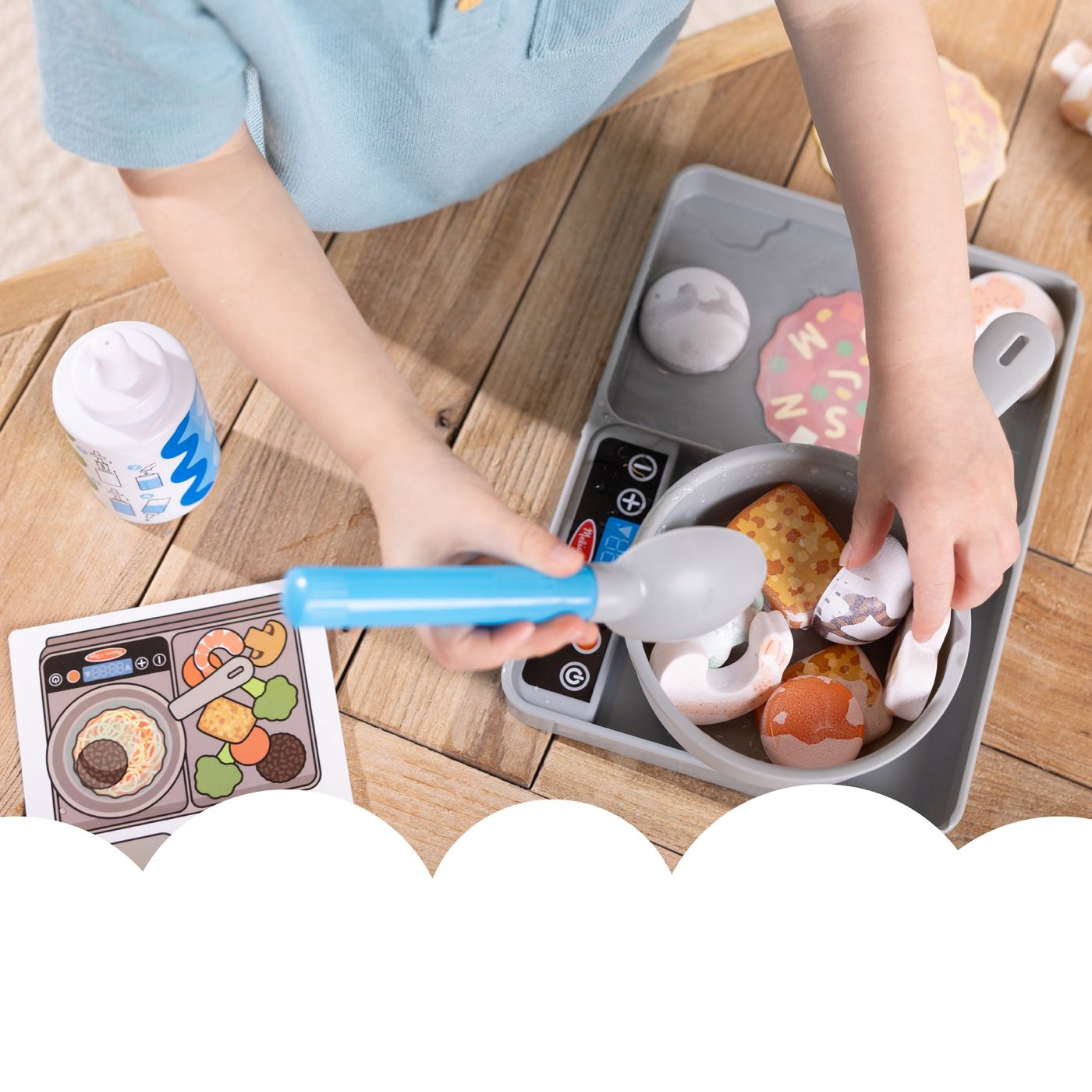 MELISSA AND DOUG SET DE JOACA PENTRU GATIT CU SCHIMBAREA CULORII WATER WOW