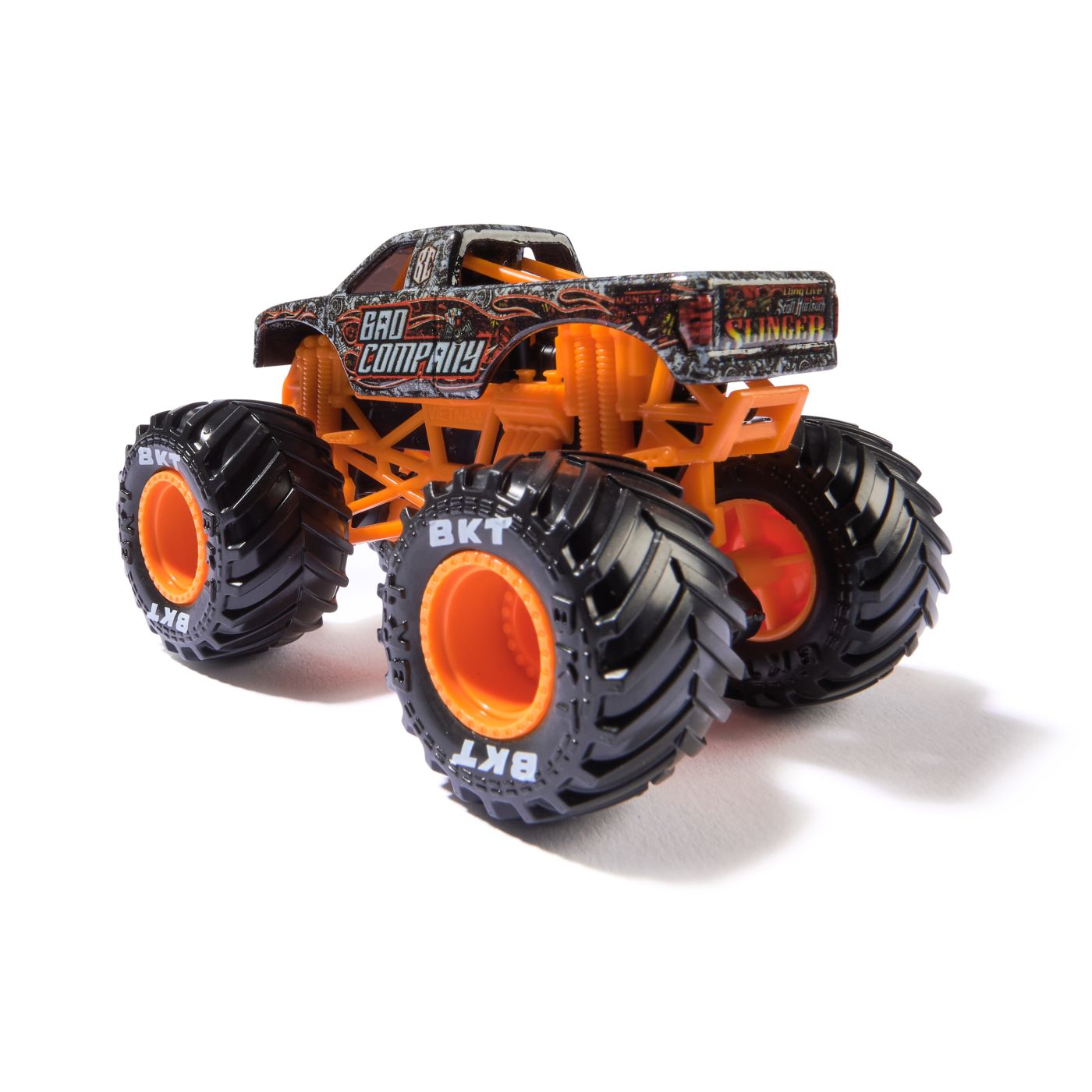MONSTER JAM MASINUTA METALICA BAD COMPANY SCARA 1 LA 64