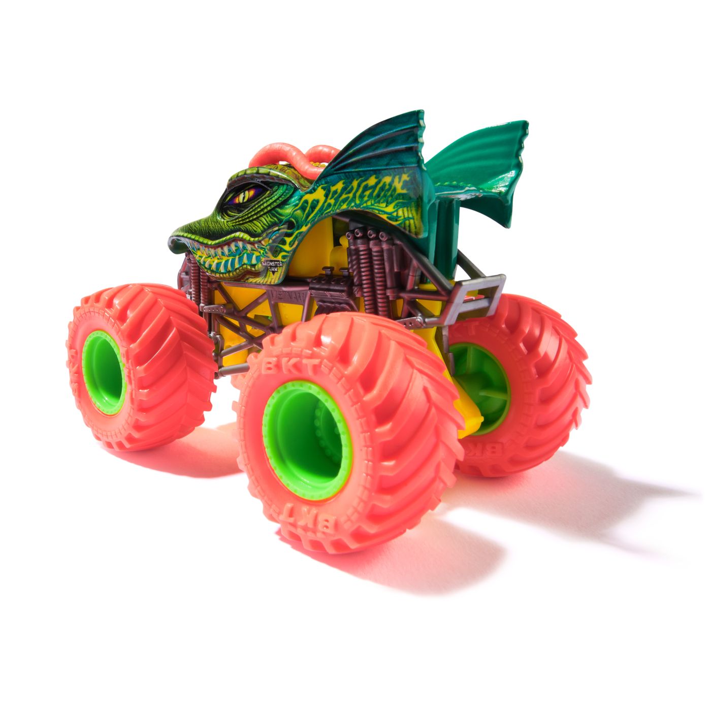 MONSTER JAM MASINUTA METALICA DRAGON SCARA 1 LA 64