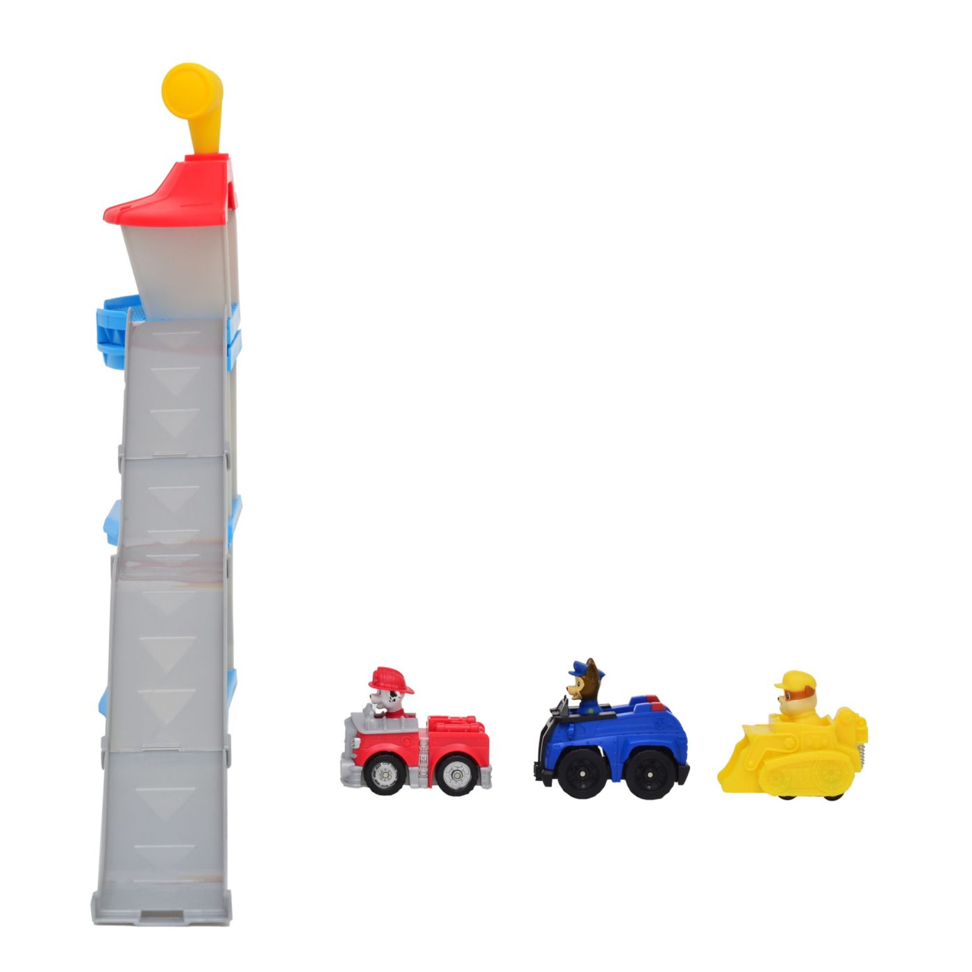 PATRULA CATELUSILOR SET DE JOACA TURN MINI DELUXE CU FIGURINE SI MASINUTE