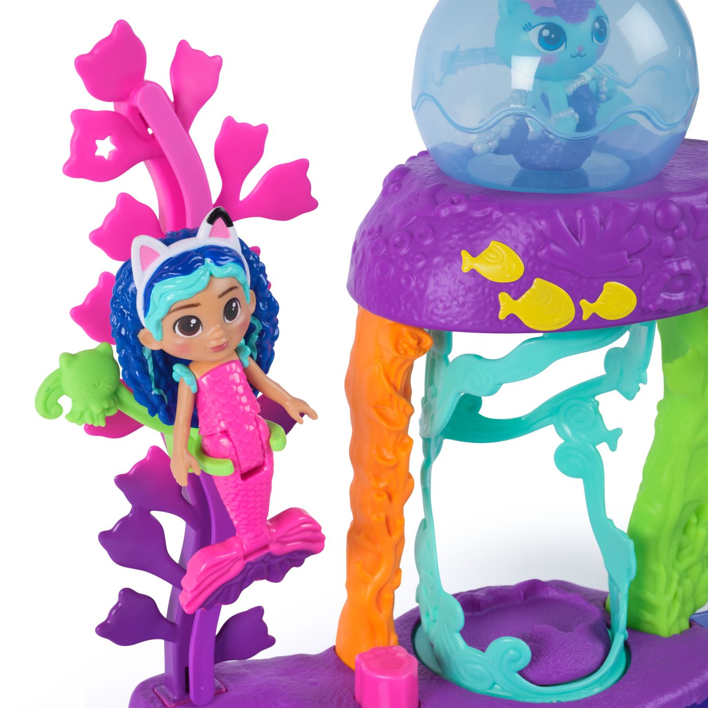 GABBYS DOLLHOUSE FILMUL SET ACVARIUL COLORAT CU FIGURINA SI ACCESORII