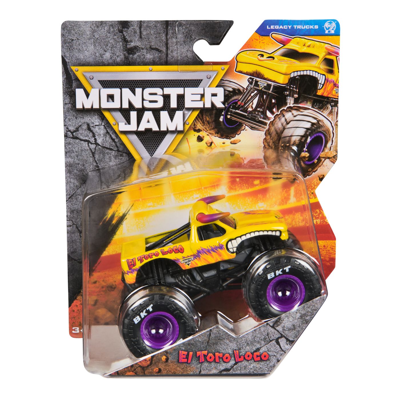 Masinuta metalica Monster Jam El Toro Loco, scara 1:64