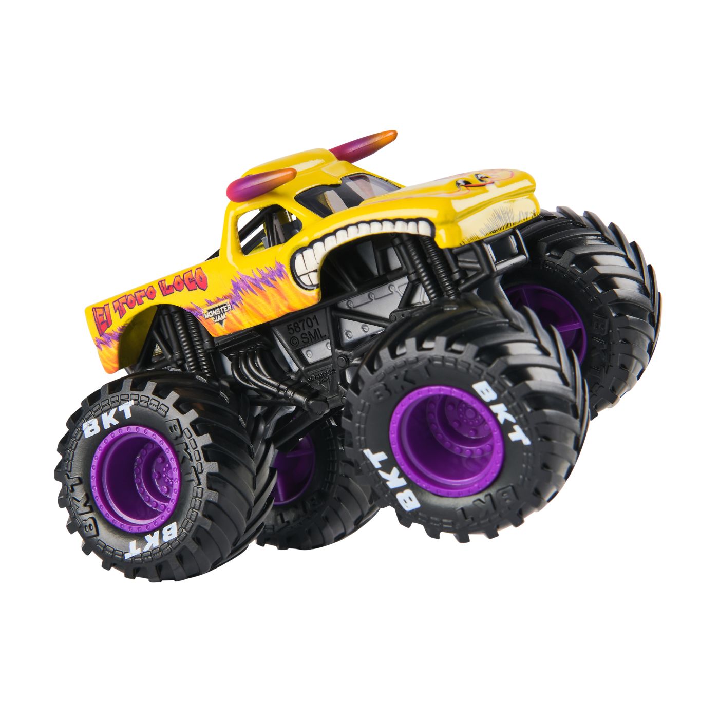 Masinuta metalica Monster Jam El Toro Loco, scara 1:64