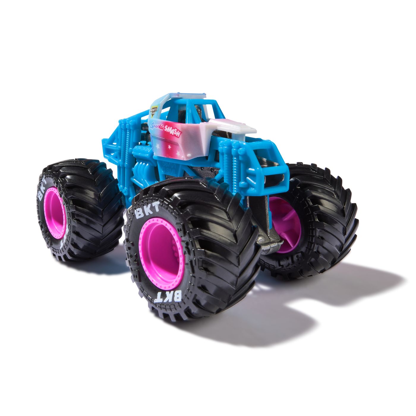 MONSTER JAM MASINUTA METALICA SPARKLE SMASH SCARA 1 LA 64