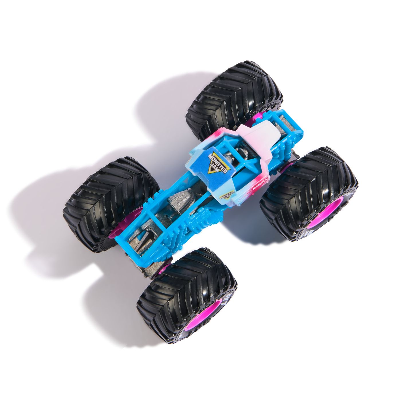 MONSTER JAM MASINUTA METALICA SPARKLE SMASH SCARA 1 LA 64