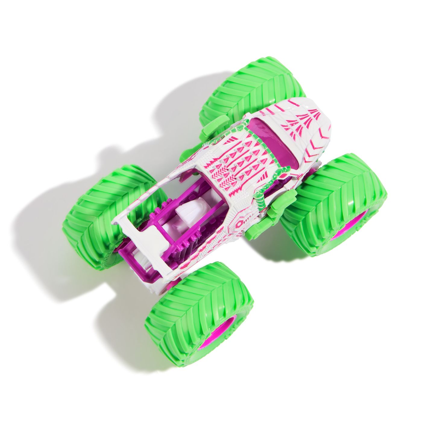 MONSTER JAM NITRO NEON MASINUTA METALICA THUNDERROARUS SCARA 1 LA 64
