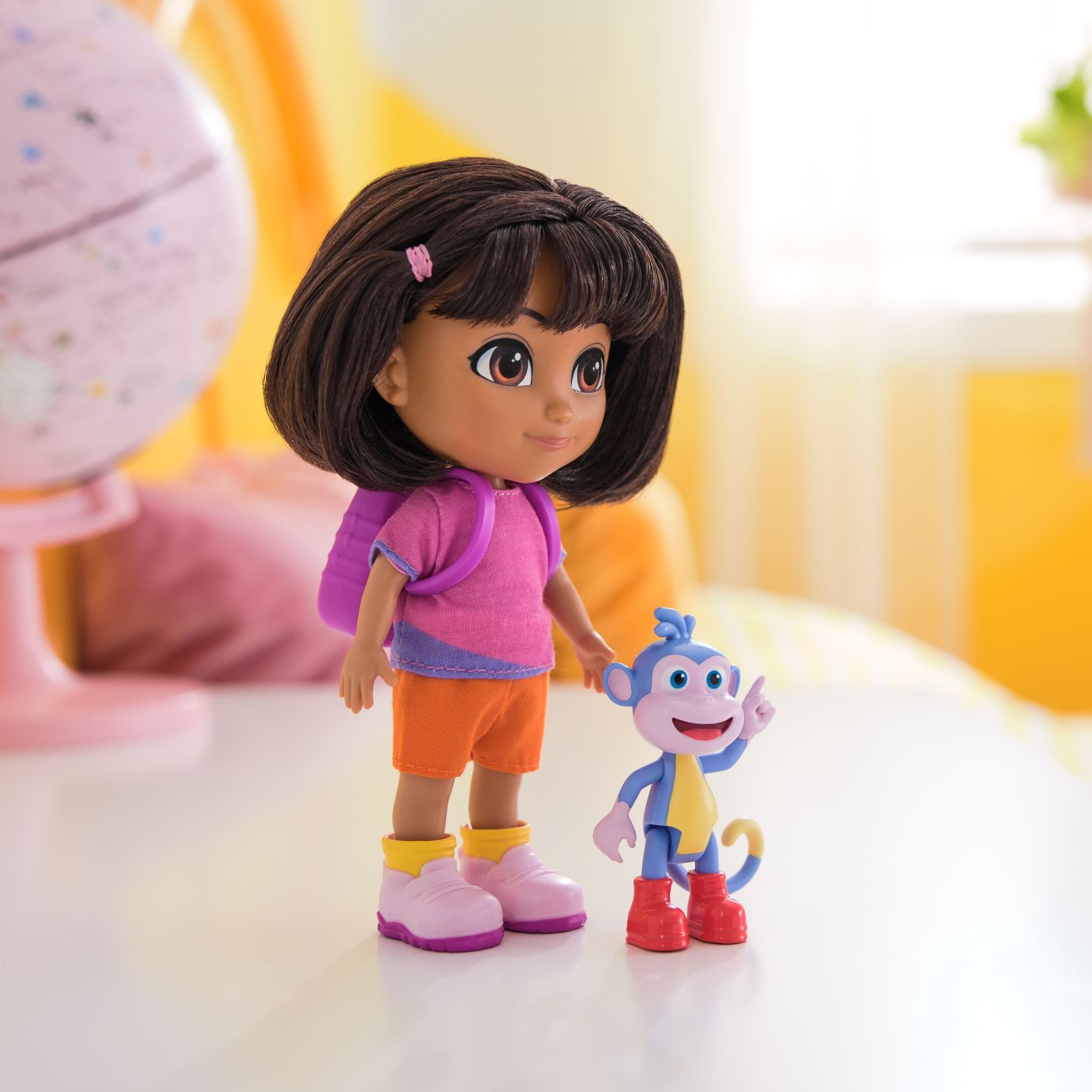 DORA SET CEI MAI BUNI PRIETENI PAPUSA DORA SI BOOTS CU ACCESORII