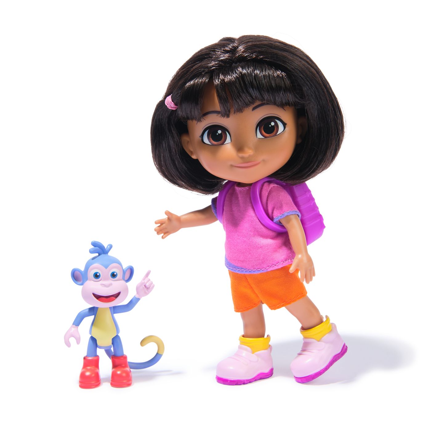 DORA SET CEI MAI BUNI PRIETENI PAPUSA DORA SI BOOTS CU ACCESORII