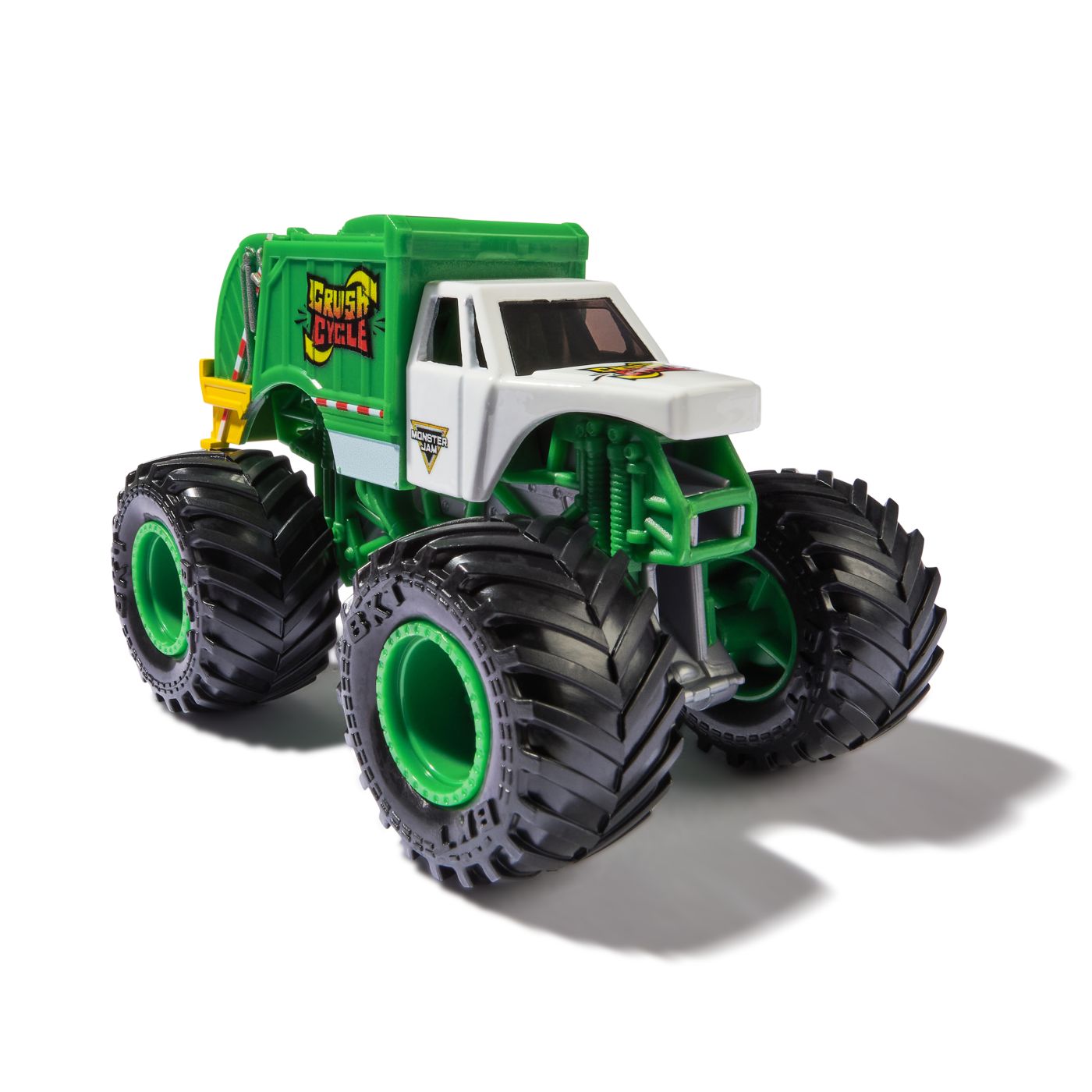 MONSTER JAM ON THE JOB MASINUTA METALICA CRUSH CYCLE SCARA 1 LA 64