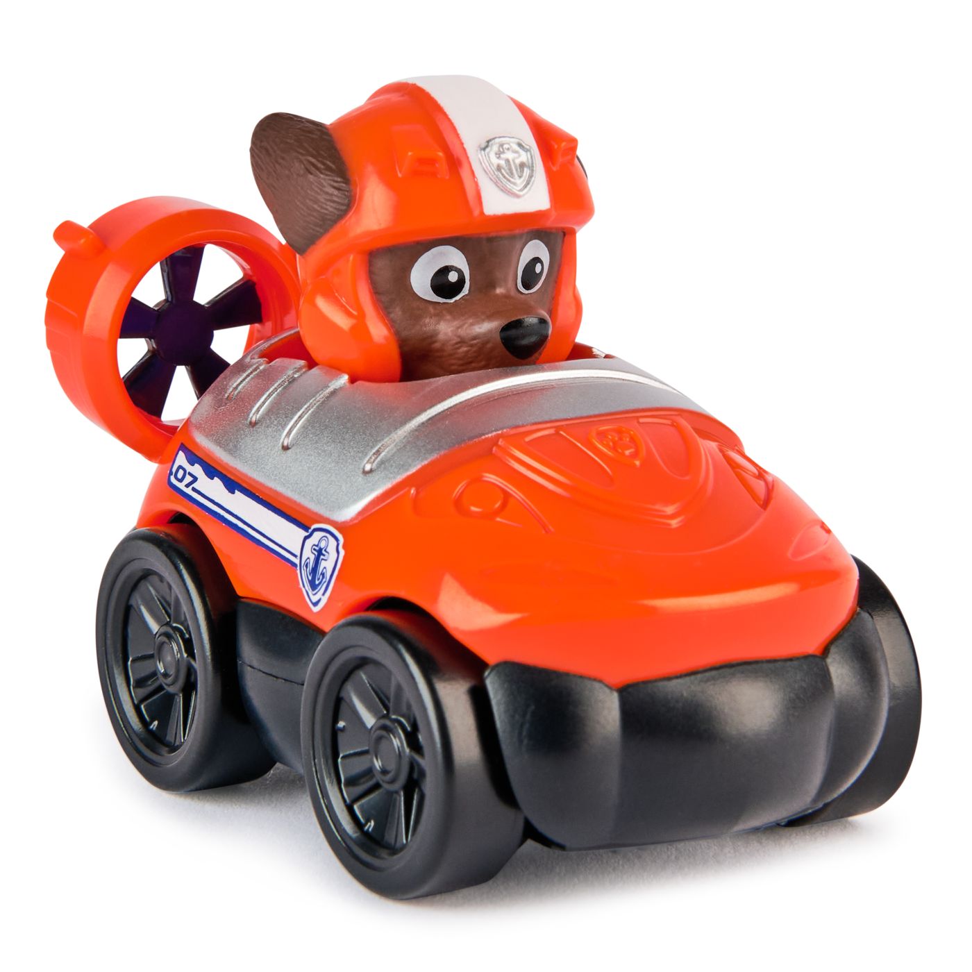 PATRULA CATELUSILOR PUP SQUAD RACERS AIR RESCUE VEHICUL METALIC ZUMA SCARA 1 LA 55