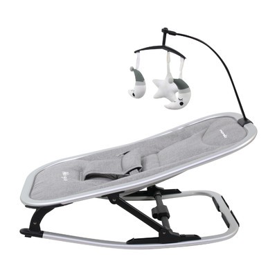 Balansoar pentru bebelusi Nania Hugo Grey, pliabil, 0-6 luni