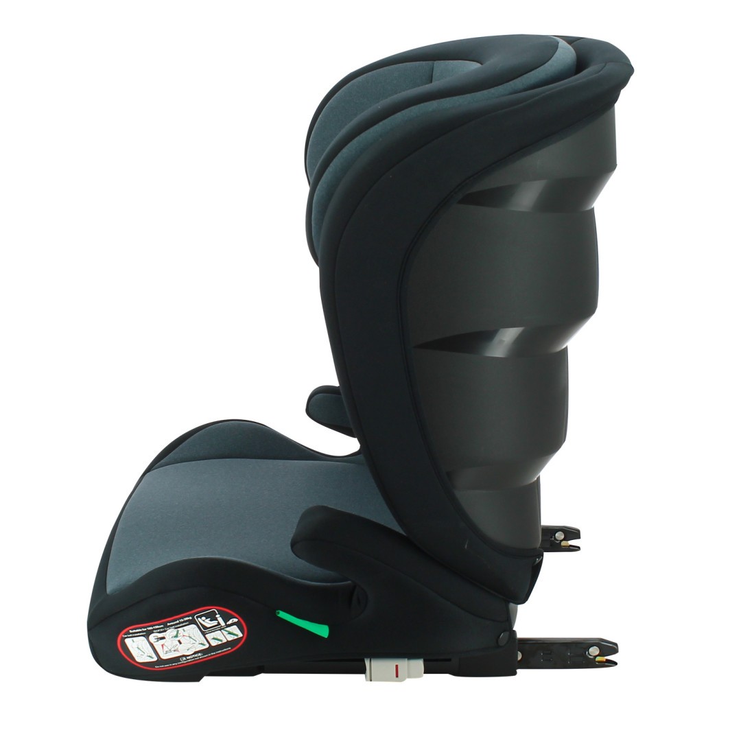 Scaun auto Migo Brooklyn i-Size 100-150 cm, gri, cu ISOFIX