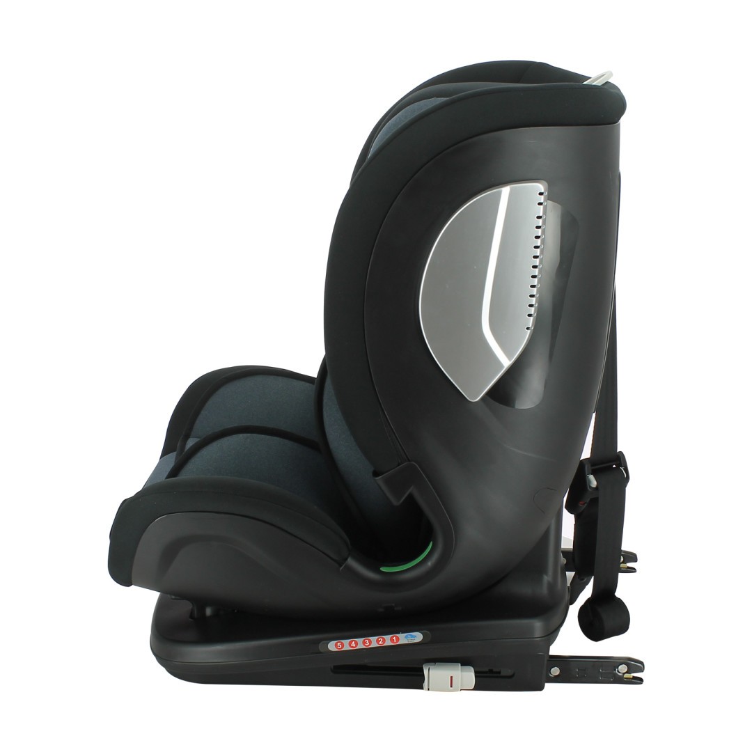 Scaun auto Migo Isko i-Size 76-150 cm cu ISOFIX, gri