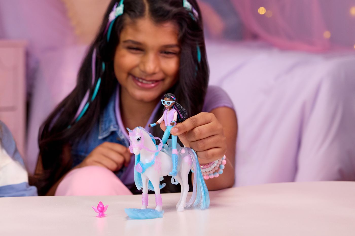 UNICORN ACADEMY SET AVENTURA CU PIETRE PRETIOASE A LUI GLACIER