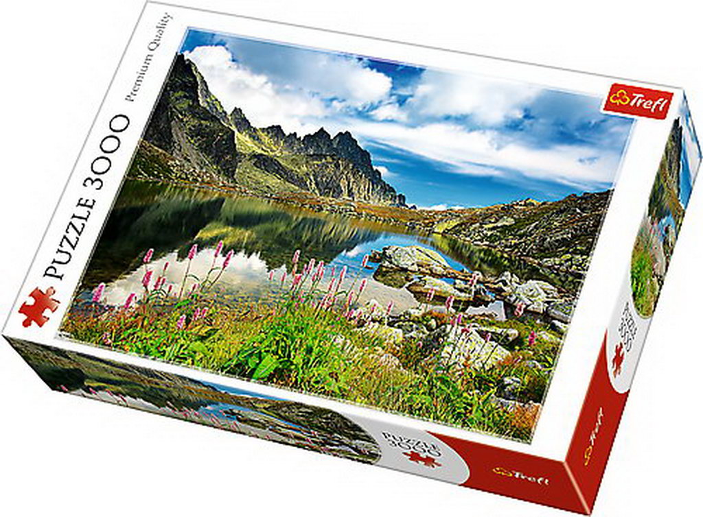 Puzzle Trefl 3000 piese Lac în Munții Tatra, Slovacia