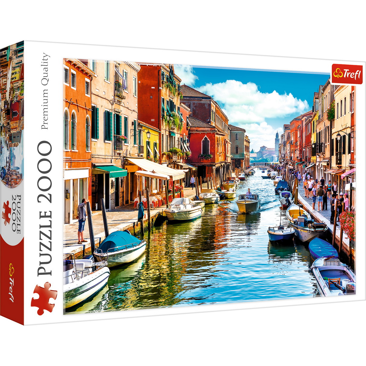 Puzzle Trefl 2000 piese Spre Insula Murano, Veneția, premium
