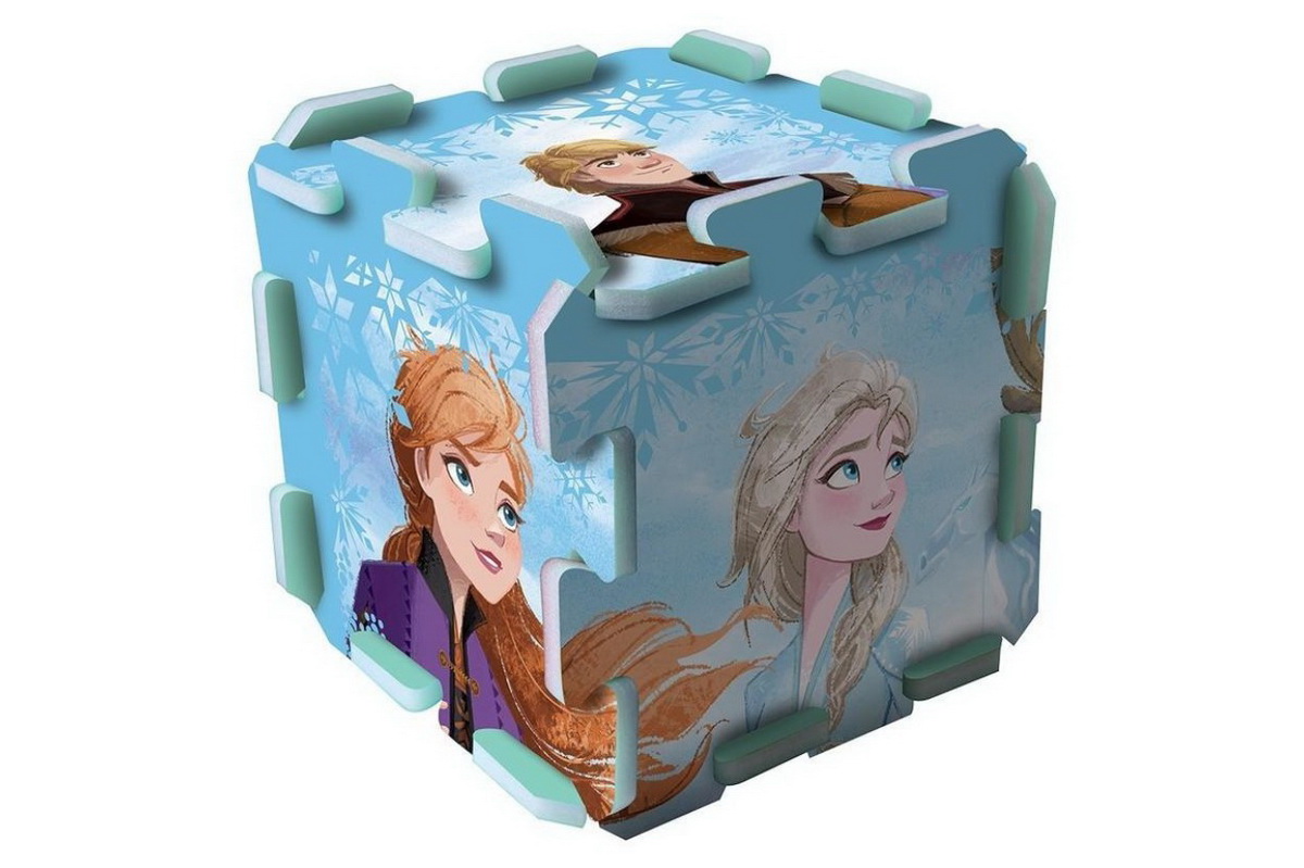 Puzzle din spuma Trefl Frozen 2, 8 piese mari, covor de joaca 2+