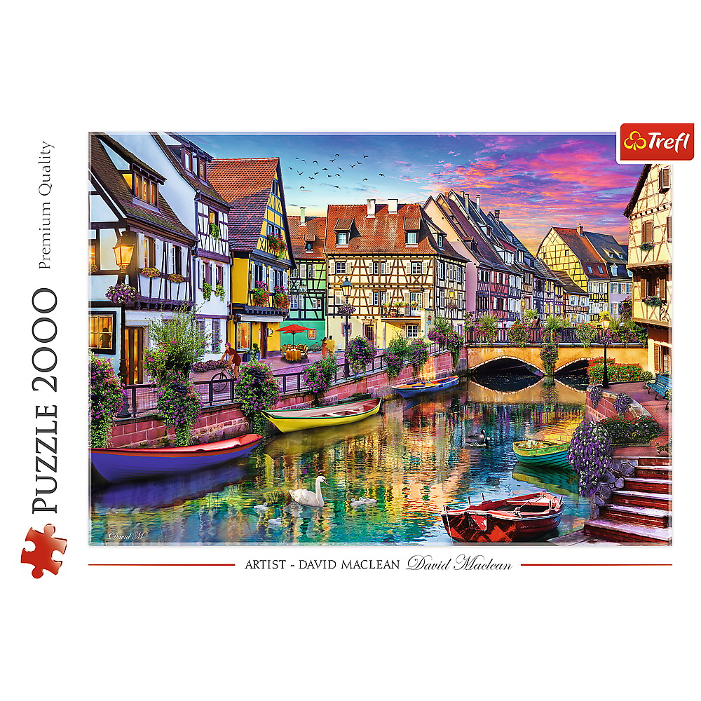 Puzzle 2000 piese Colmar, Franța - Trefl Premium Quality
