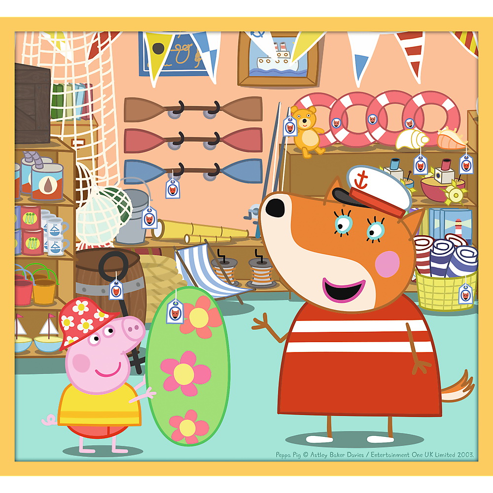 PUZZLE TREFL 10IN1 INTALNESTE-O PE PEPPA PIG