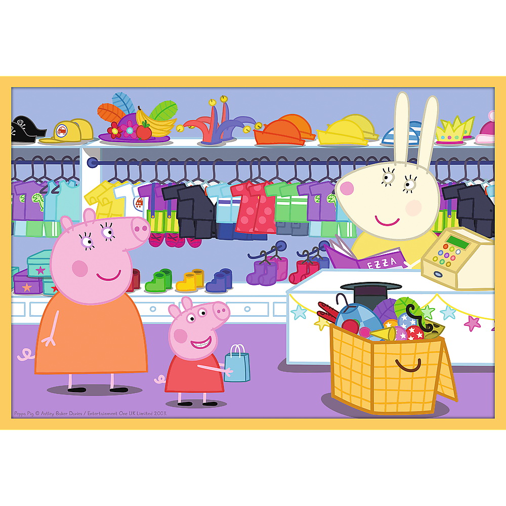 PUZZLE TREFL 10IN1 INTALNESTE-O PE PEPPA PIG