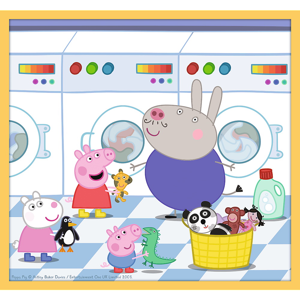 PUZZLE TREFL 10IN1 INTALNESTE-O PE PEPPA PIG