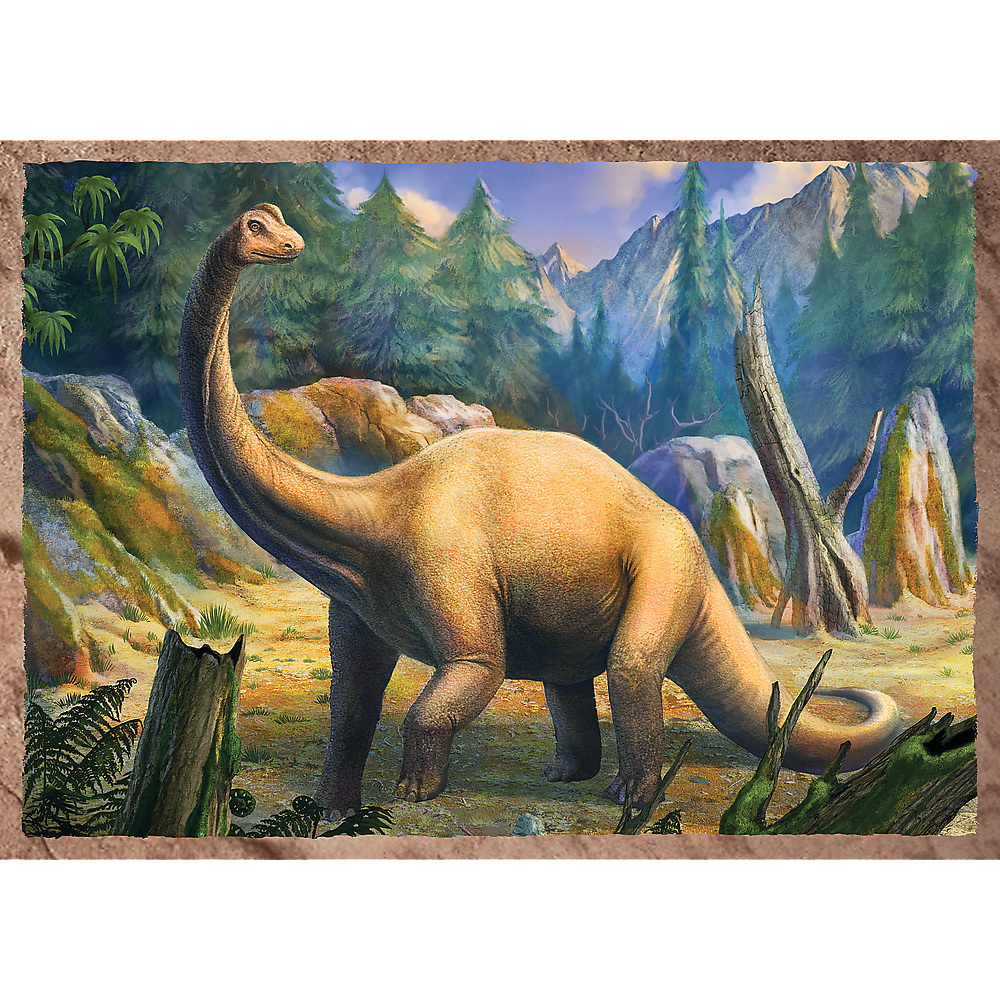 PUZZLE TREFL 4IN1 DINOZAURII INTERESANTI