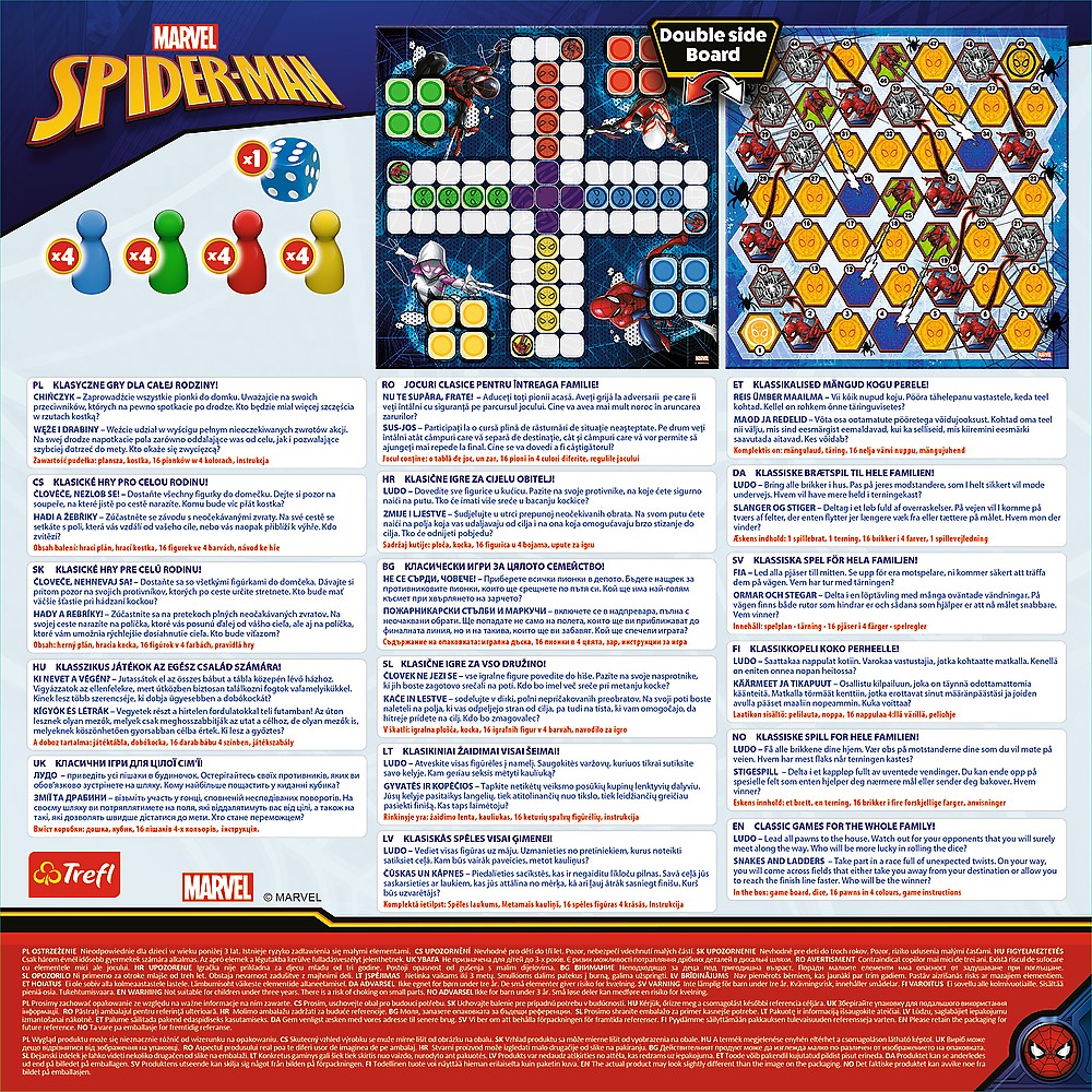 JOC SPIDERMAN 2IN1 LUDO SI SERPISORI SCARI