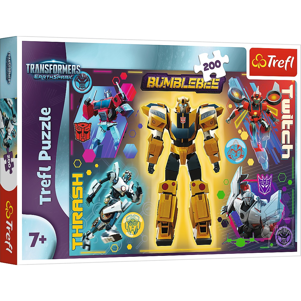 PUZZLE TREFL 200 TRANSFORMERS BUMBLEBEE