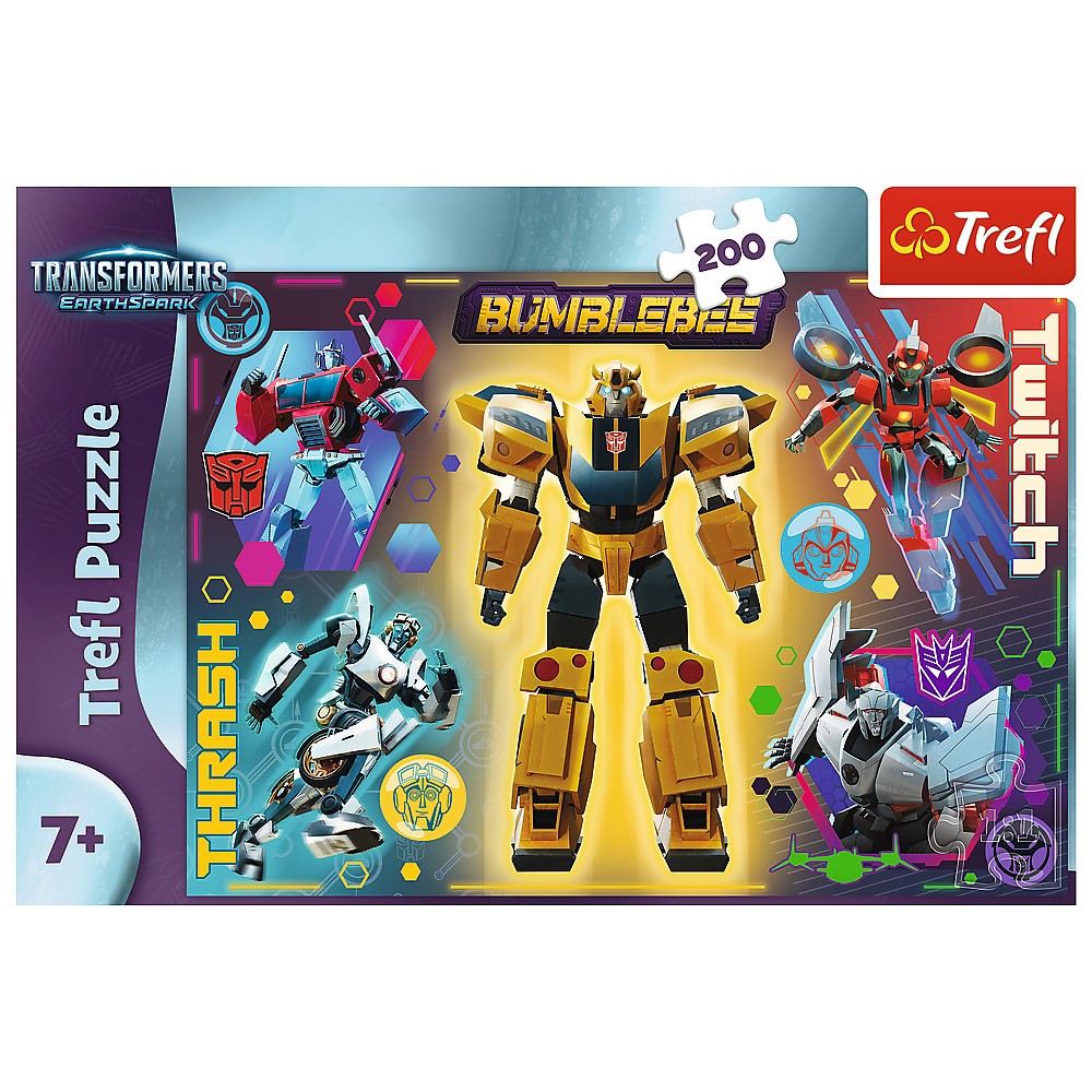 PUZZLE TREFL 200 TRANSFORMERS BUMBLEBEE