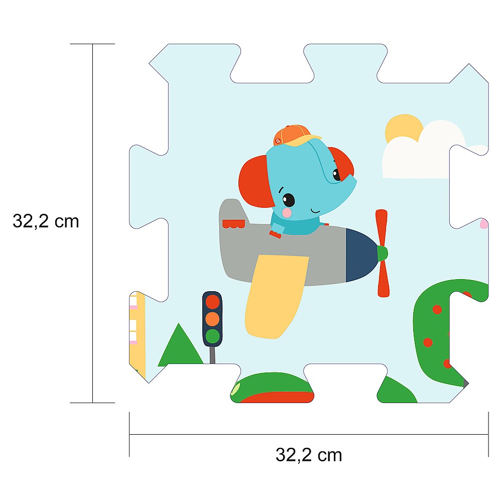 PUZZLE TREFL DN SPUMA FISHER PRICE PRIETENII SIMPATICI