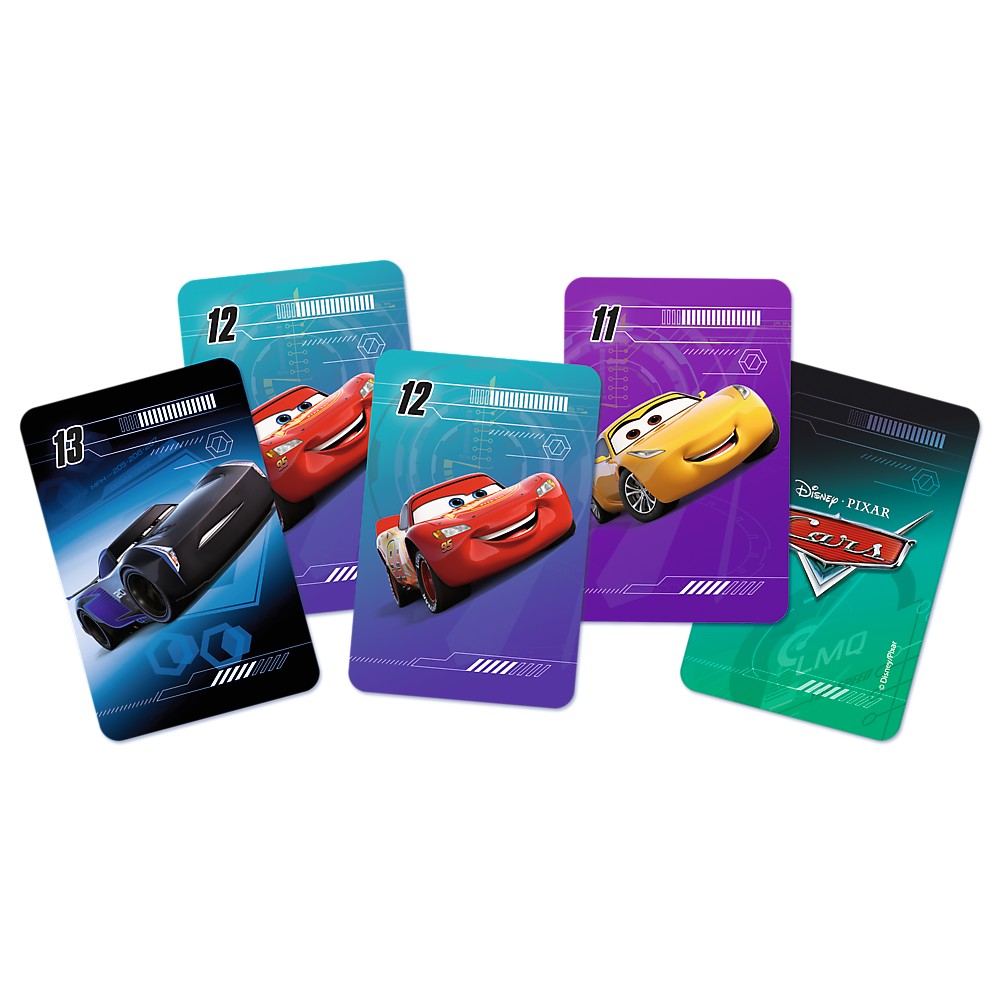 Joc de cărți Păcălici Disney Cars pentru copii 4+, Trefl