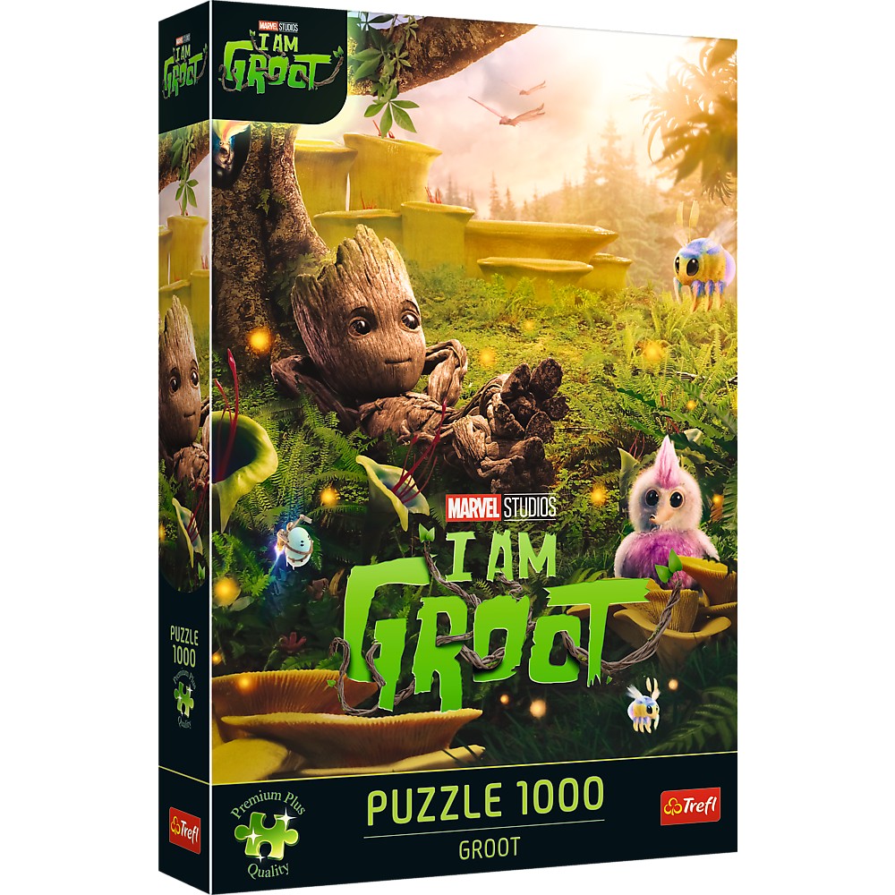 Puzzle Trefl Marvel Groot 1000 piese Premium Plus pentru adulti