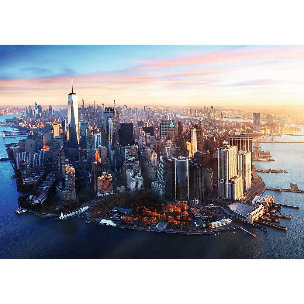 PUZZLE TREFL 1000 PREMIUM PLUS PHOTO ODYSSEY MANHATTAN NEW YORK